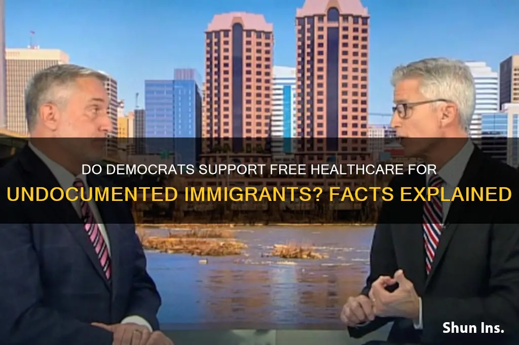 do democrats actually want to give illegals free heath insurance