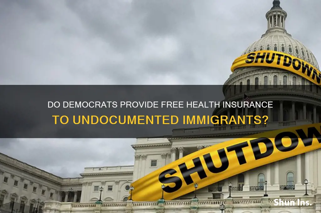 do democrats give free insurance to illegals