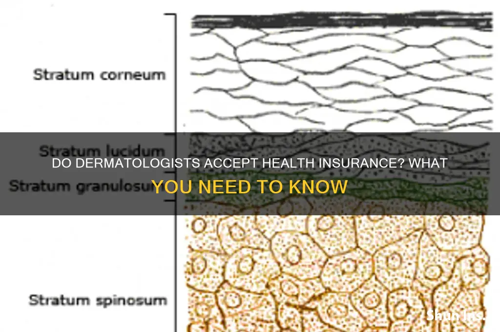 do dermatologist deal with health insurance