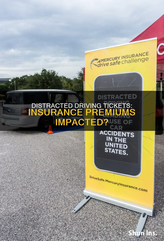 do distracted driving tickets affect insurance