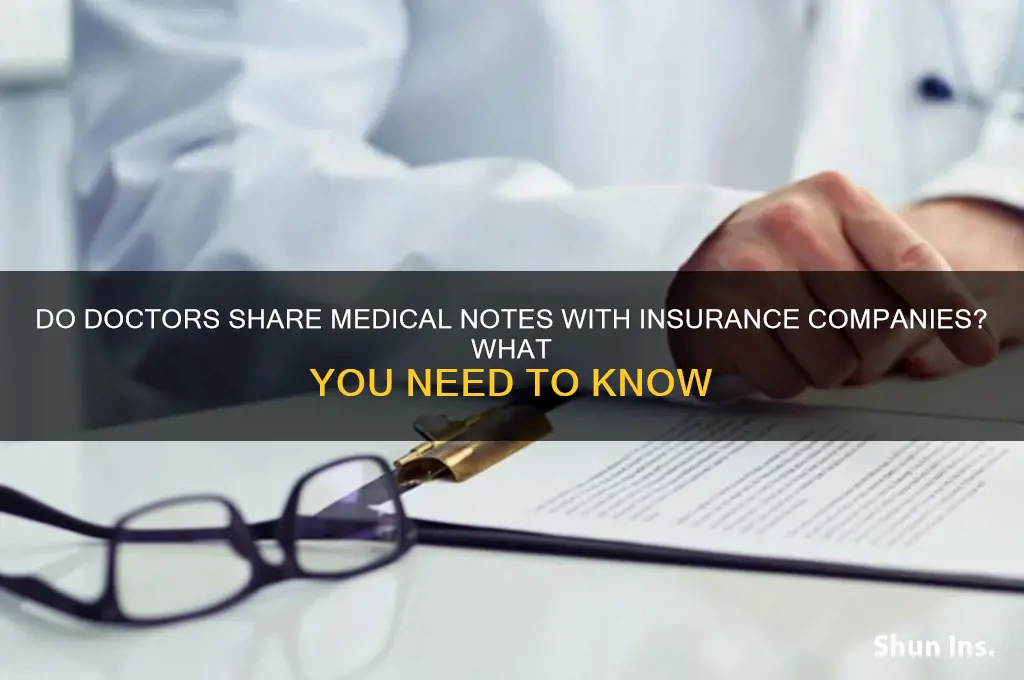 do doctors ahare notes through insurance