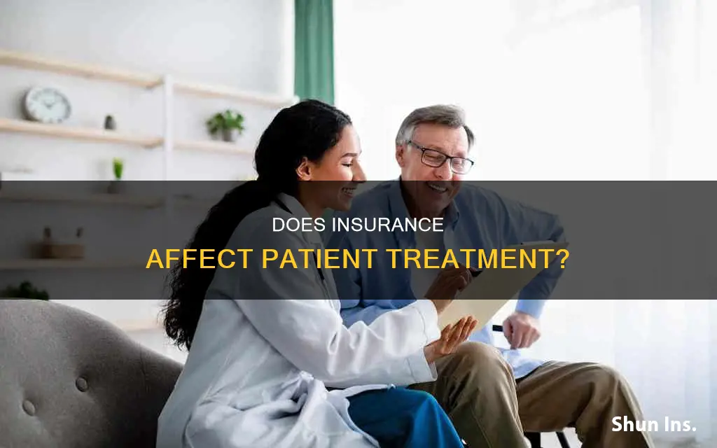 do doctors treat patients differently based on insurance