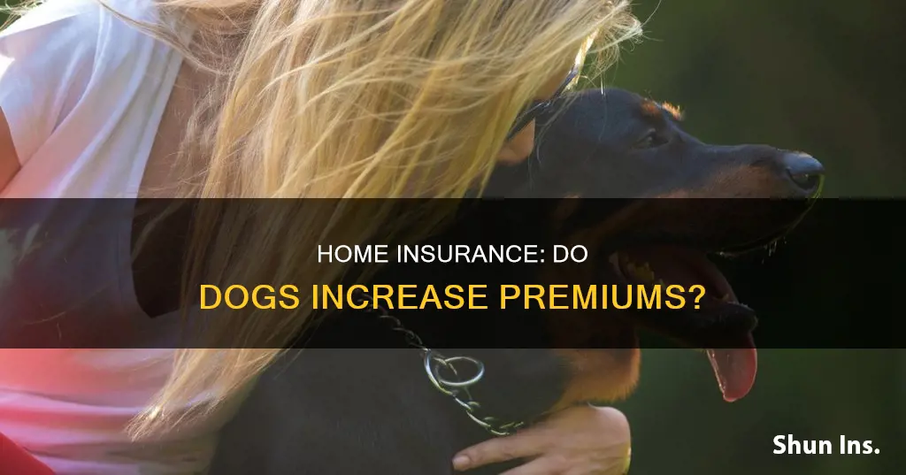 do dogs raise homeowners insurance