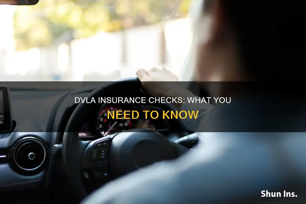 do dvla check insurance