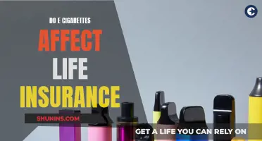 E-Cigarettes: Life Insurance Premiums and Health Risks