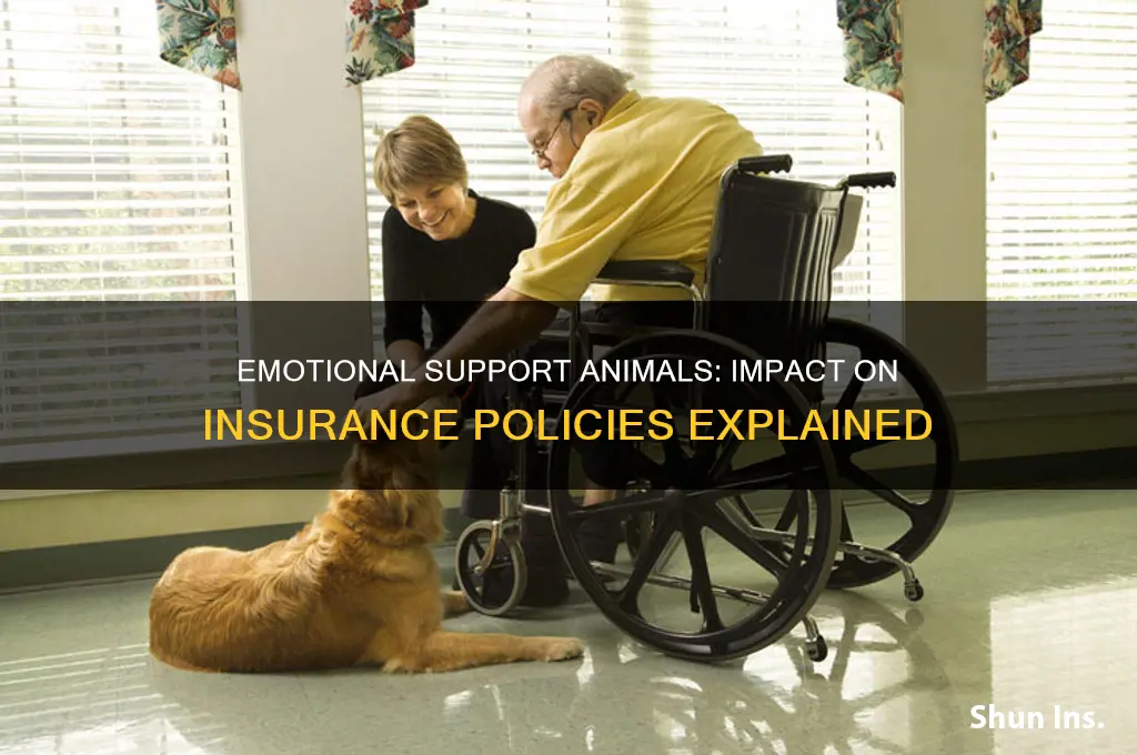do emotional support animals effect your insurance