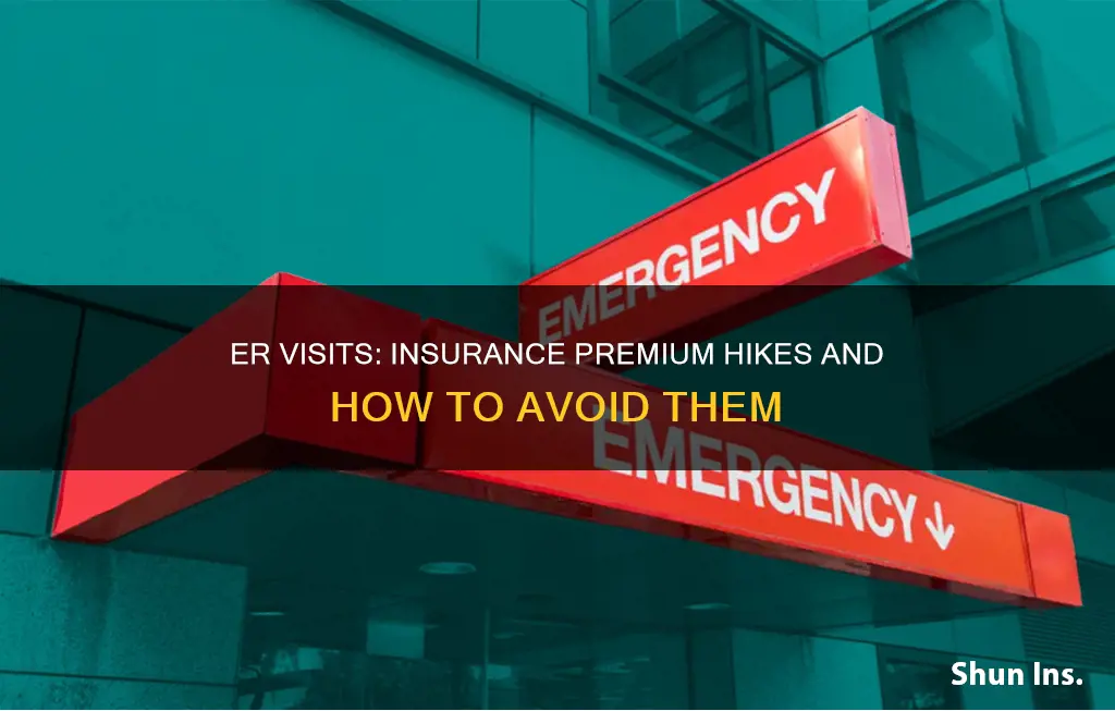 do er visits make insurance go up