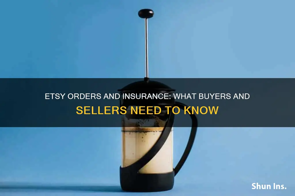 do etsy orders come with insurance