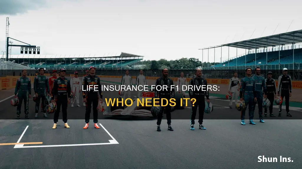 do f1 drivers have life insurance