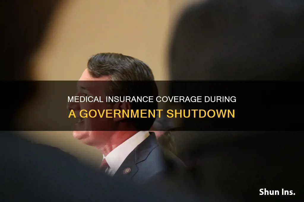 do fed medical insurance continue during shutdown
