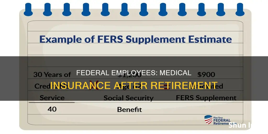 do federal government employees get medical insurance after retirement