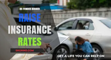 Fender Benders: Insurance Rates After Minor Collisions
