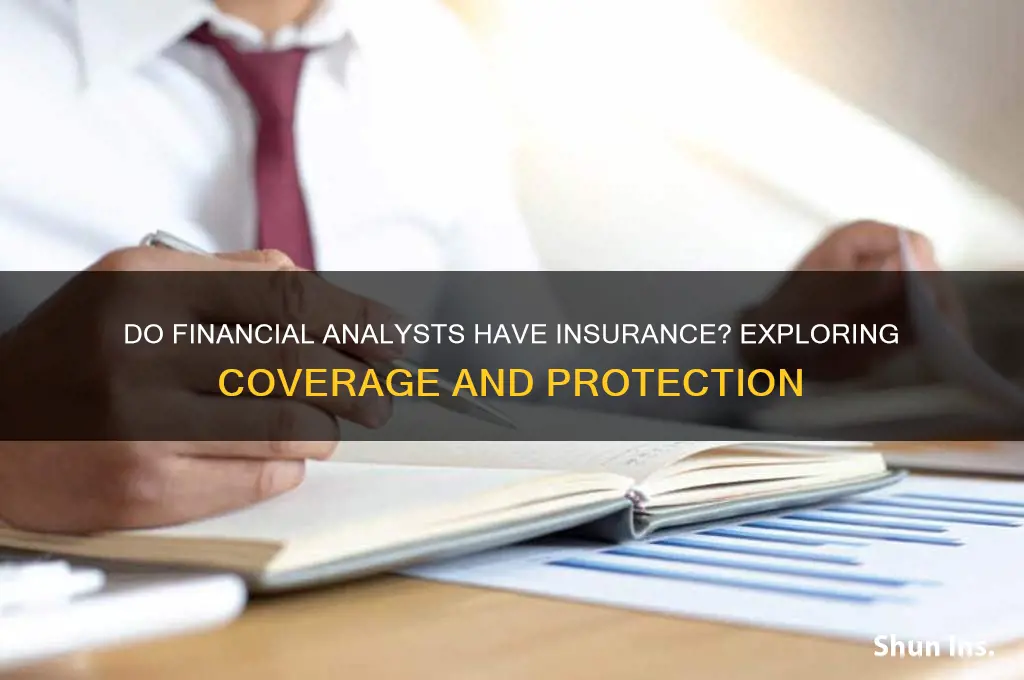 do financial analysts have insurance