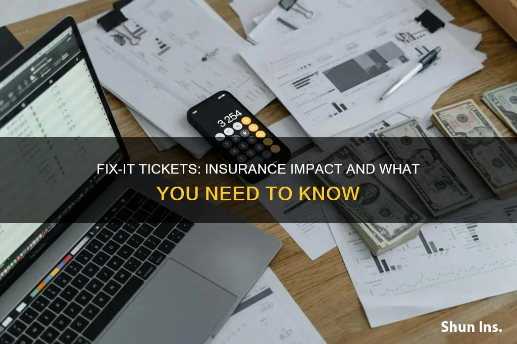 do fix it tickets affect insurance