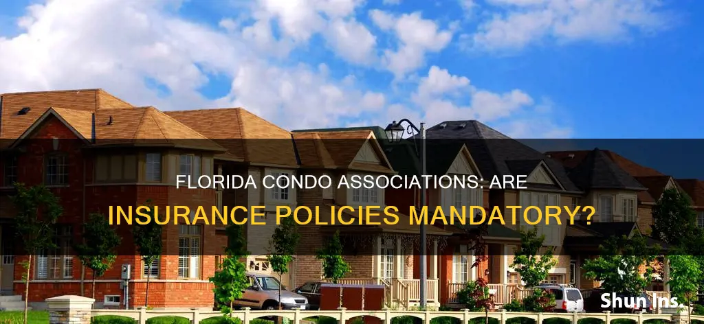 do florida condo associations have to have insurance