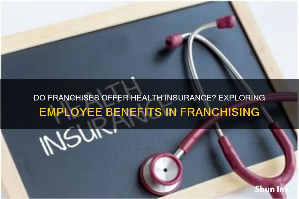 do franchises provide health insurance