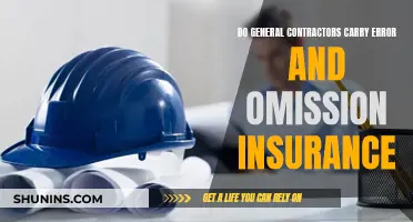 Contractors: Errors and Omissions Insurance