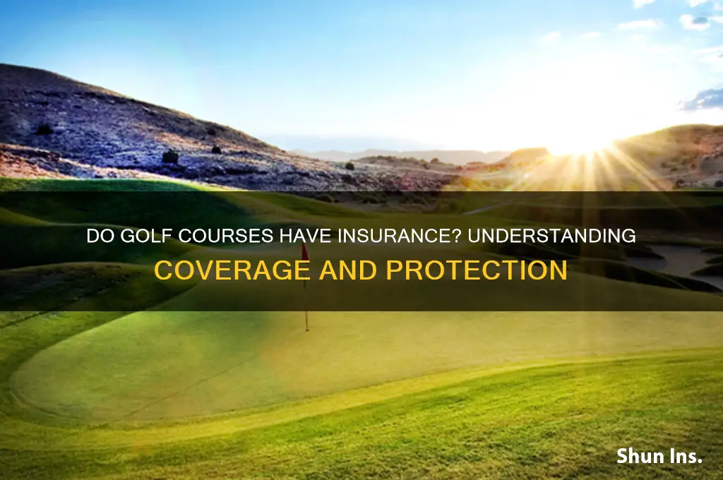 do golf courses have insurance
