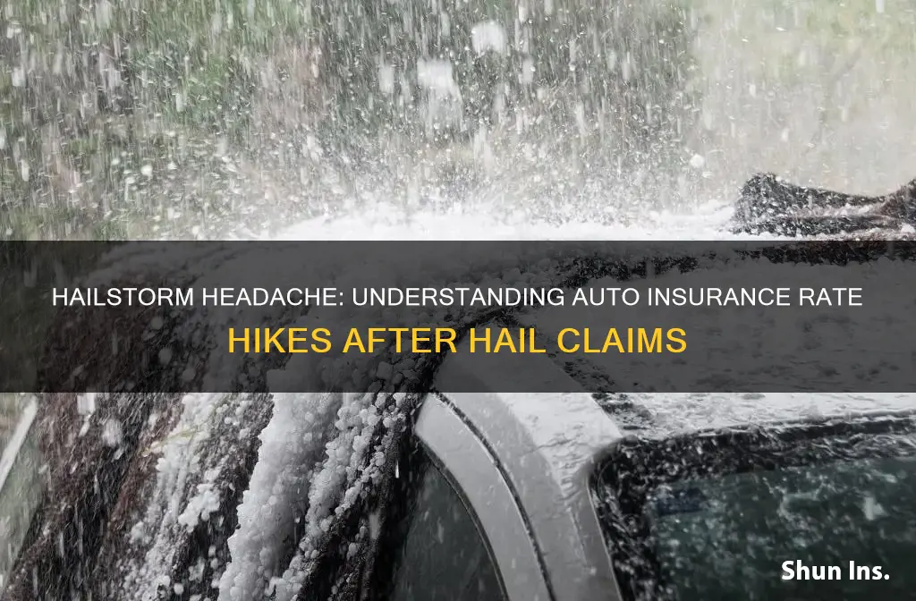 do hail claims raise auto insurance rates