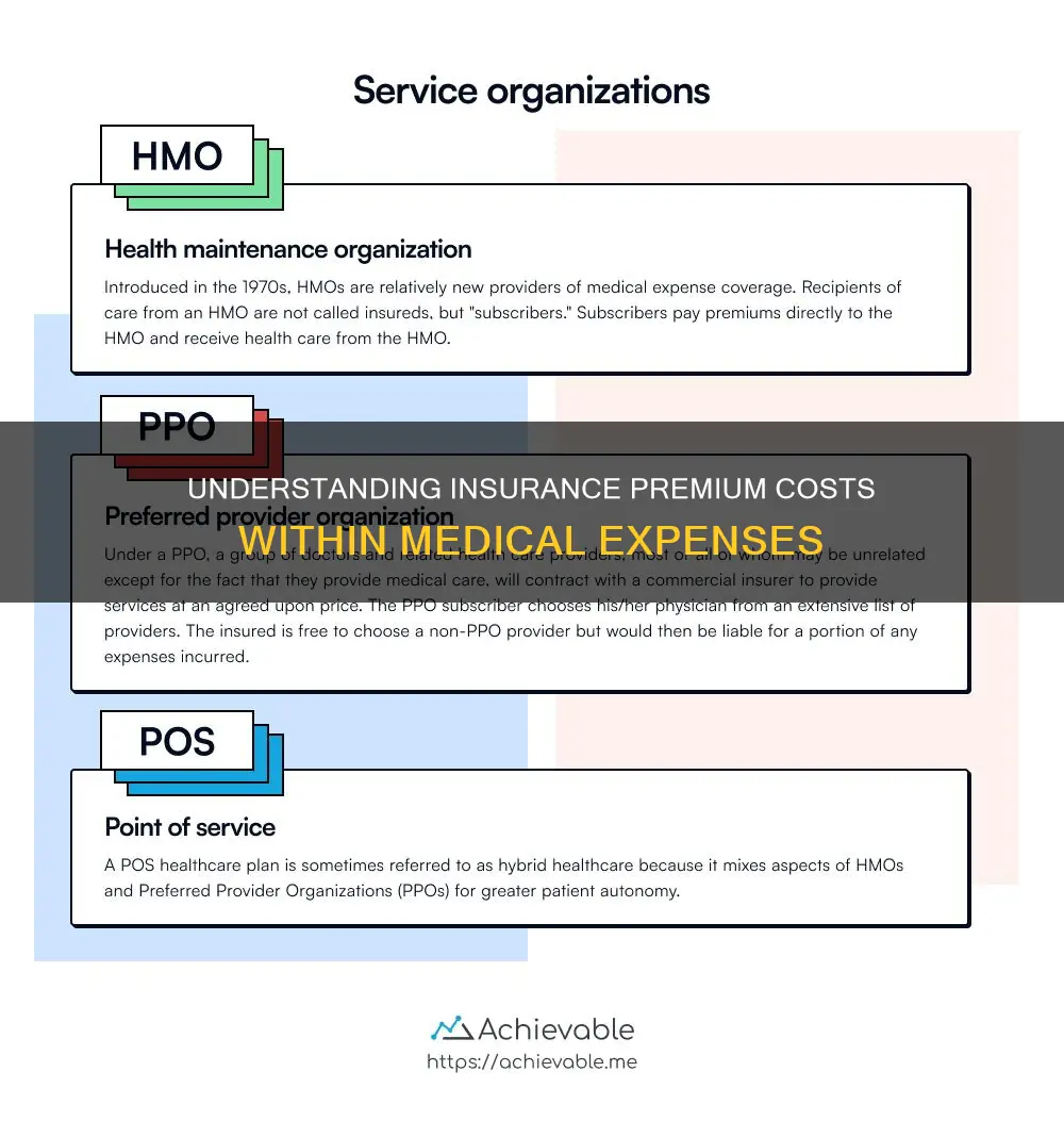 do health insurance premiums count as medical expenses