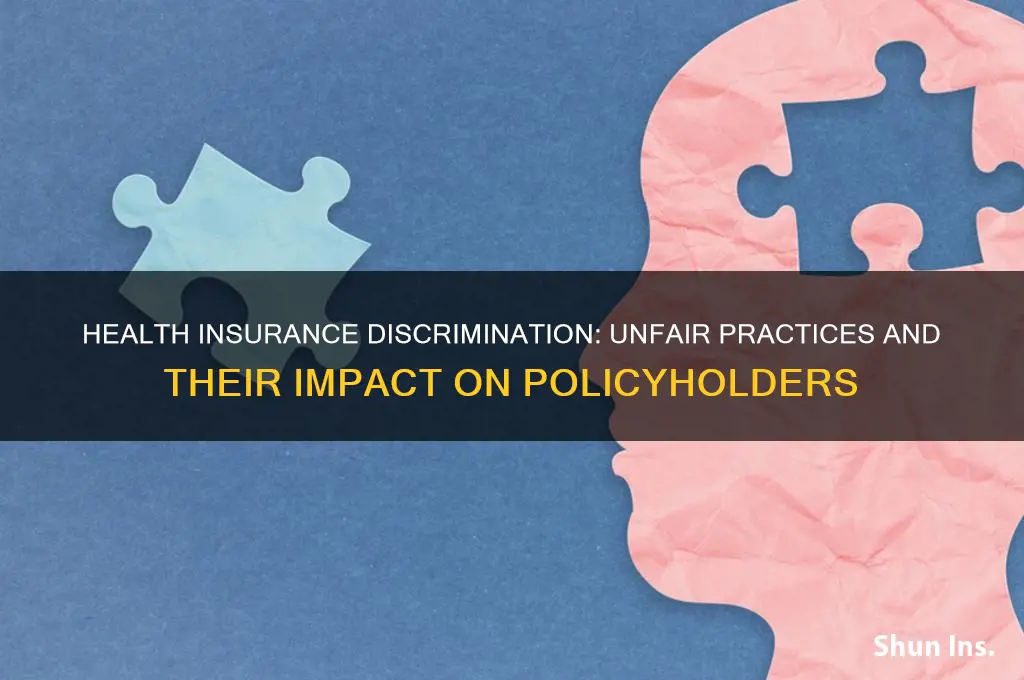 do health insurances descriminate