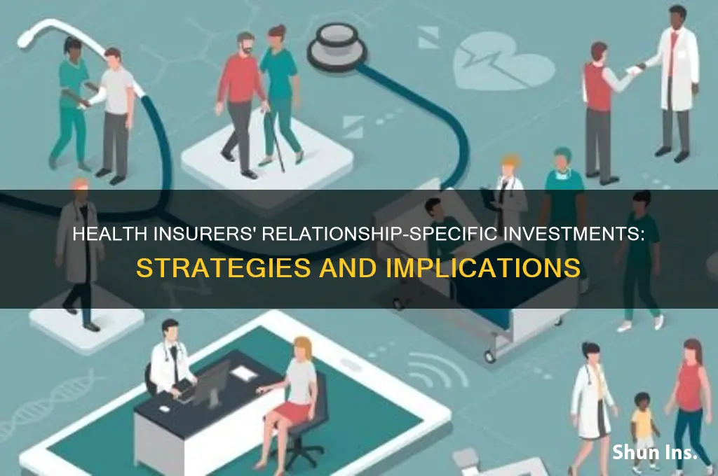 do health insurer have relationship specific investmetns