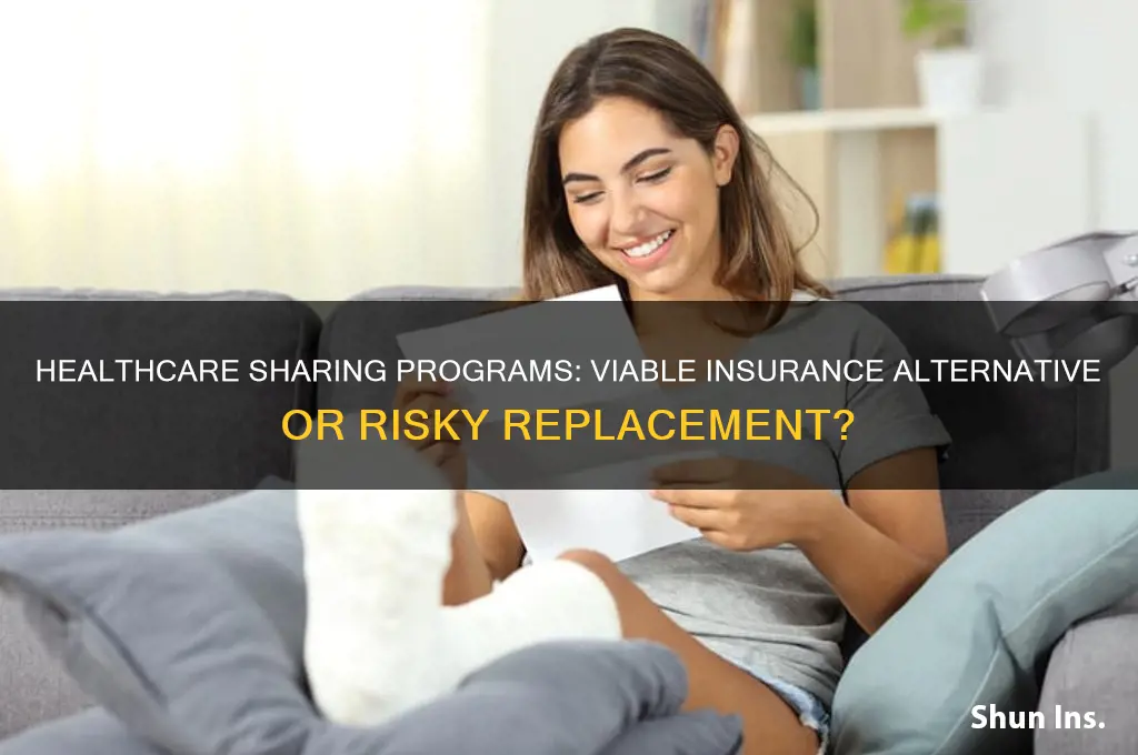 do healthcare sharing programs qualify as replacement for insurance