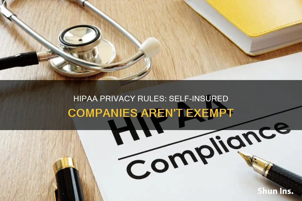 do hippa privacy rules apply to self-insured