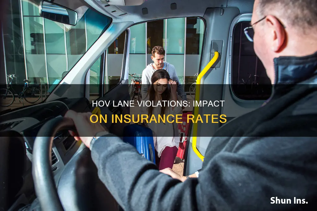 do hov violations affect insurance