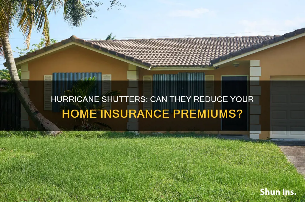 do hurricane shutters lower insurance