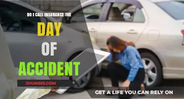 Report Accidents Promptly to Your Insurance Company