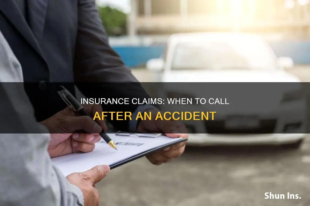 do I call my insurance if someone hits me