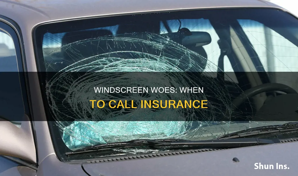 do I call my insurence for a new windsheild