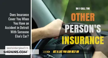 When to Call the Other Driver's Insurance Company