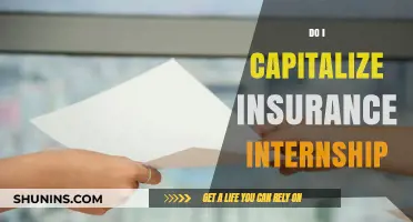 Capitalizing 'Insurance Internship': Proper Title Case Rules Explained