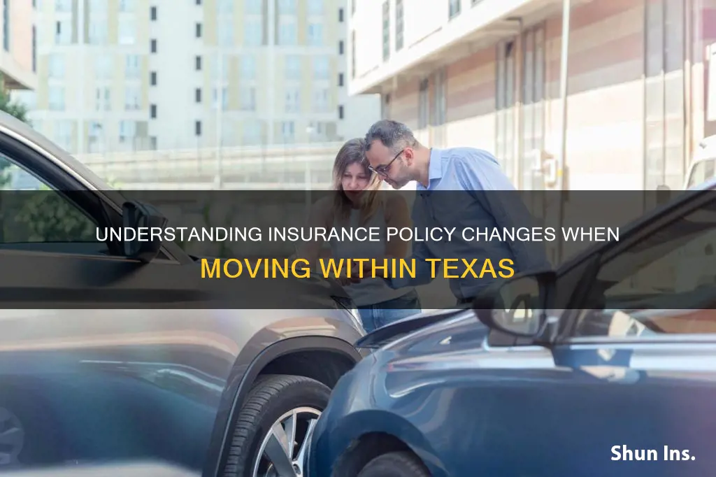 do I change insurance if I move texas