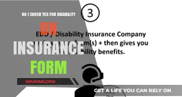 Disability Insurance Forms: Should You Check 'Yes'?