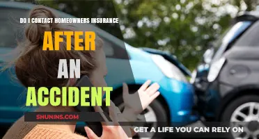 After an Accident: When to Contact Home Insurance