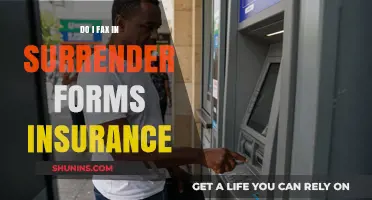 Faxing Surrender Forms for Insurance: A Step-by-Step Guide to Proper Submission