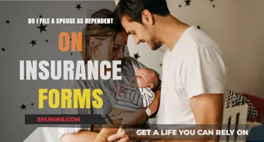 Can You Claim Your Spouse as a Dependent on Insurance Forms?