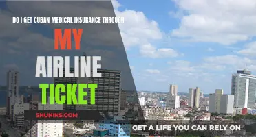 Cuban Medical Insurance: What Your Airline Ticket Covers