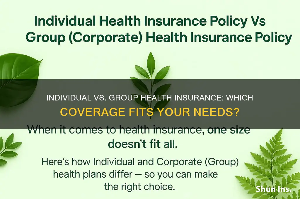 do i have individual or group health insurance