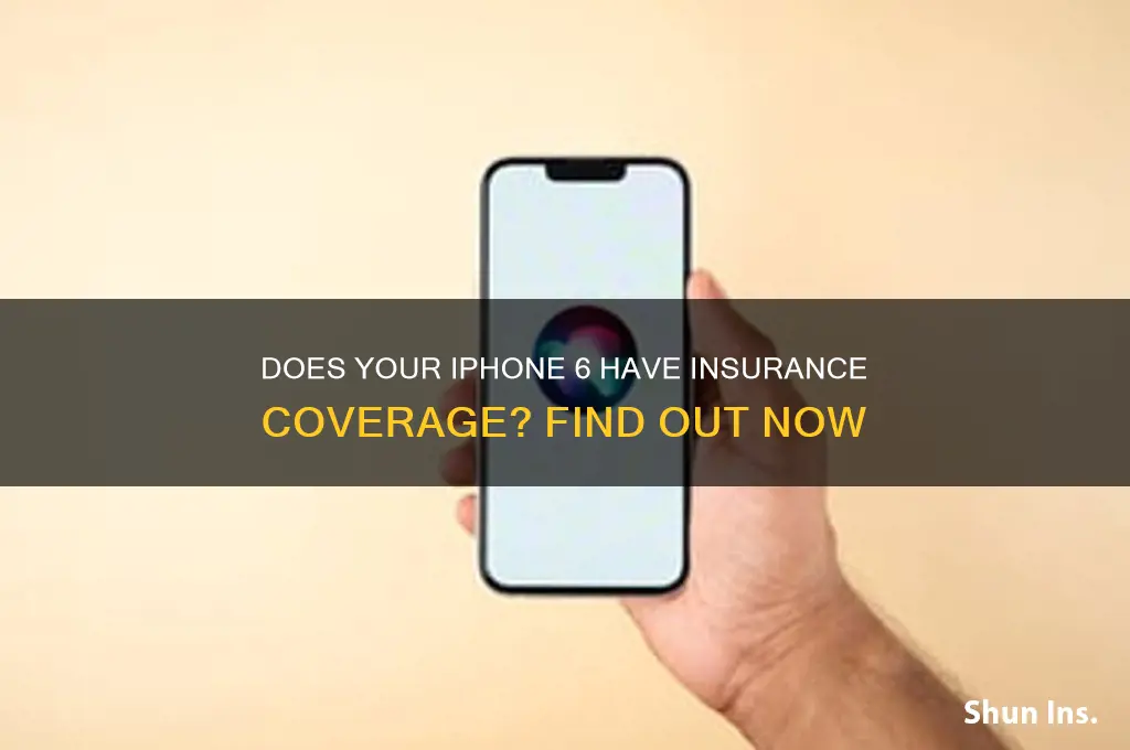 do i have insurance on my iphone 6