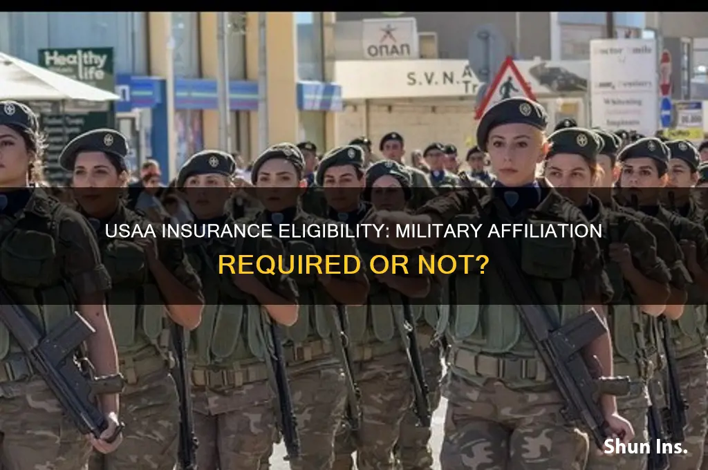 do i have to be military for usaa insurance
