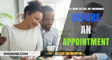 Insurance and Appointments: When to Call Your Provider