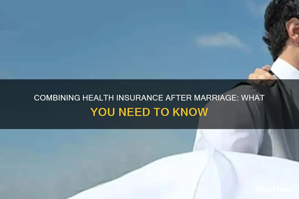 do i have to combine health insurances once married