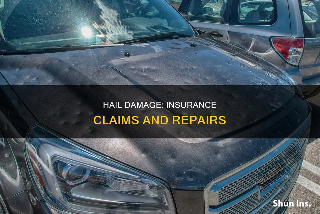 do I have to fix hail damage with insurance money