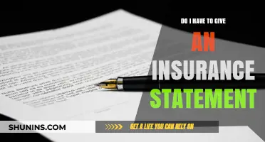 Do I Have to Give an Insurance Statement? Understanding Your Rights