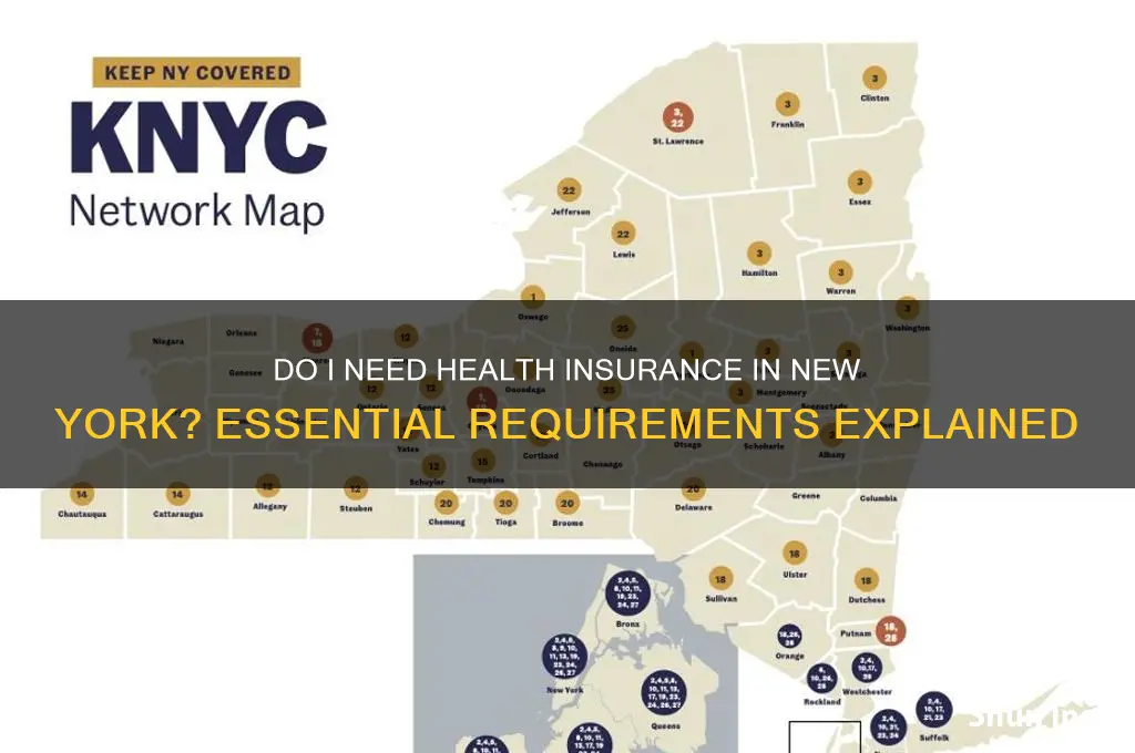 do i have to have health insurance in new york