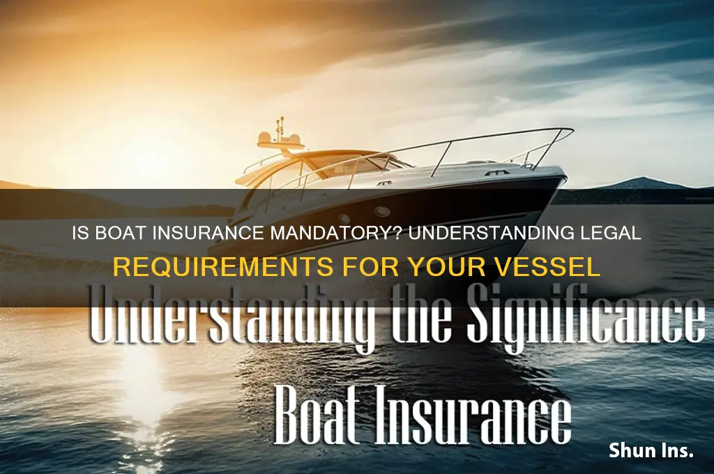 do i have to have insurance on my boat